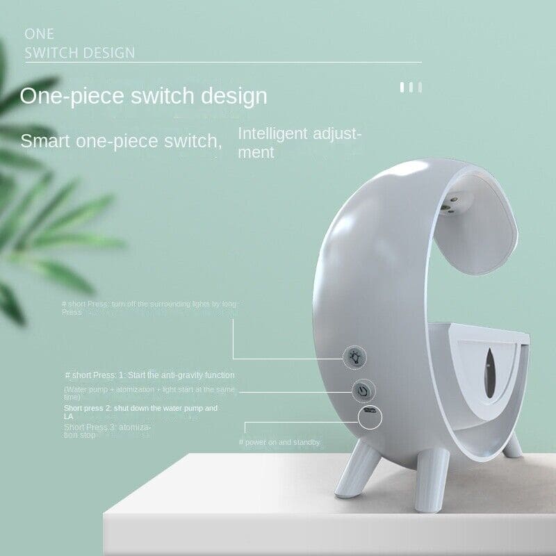G Lamp Diffuser, Anti Gravity Humidifier, Water Drop Levitating Countercurrent Humidifier, LED Night Light Water Drop Sprayer, Table Lamp Home Office Sprayer, Water Droplet Mist Maker, Creative Aromatherapy Machine Home Fogger Diffuser G Lamp Diffuser, Anti Gravity Humidifier, Water Drop Levitating Countercurrent Humidifier, LED Night Light Water Drop Sprayer, Table Lamp Home Office Sprayer, Water Droplet Mist Maker, Creative Aromatherapy Machine Home Fogger Diffuser